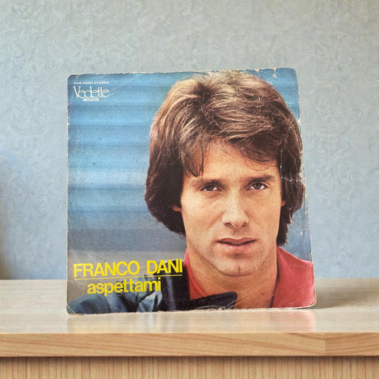 Disco 45 giri vinile Franco Dani Aspettami Io Con Te 1966