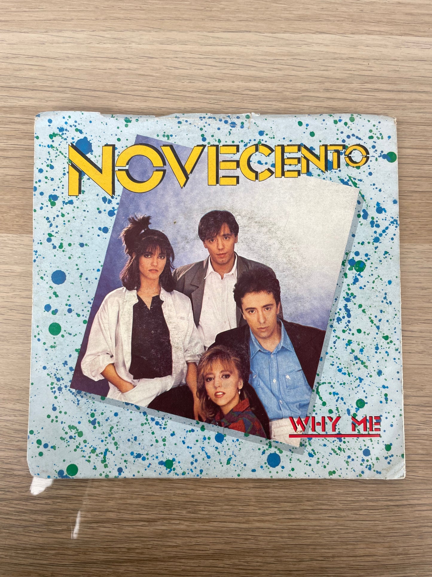 Disco 45 giri vinile Novecento Why Me Somedy 1982