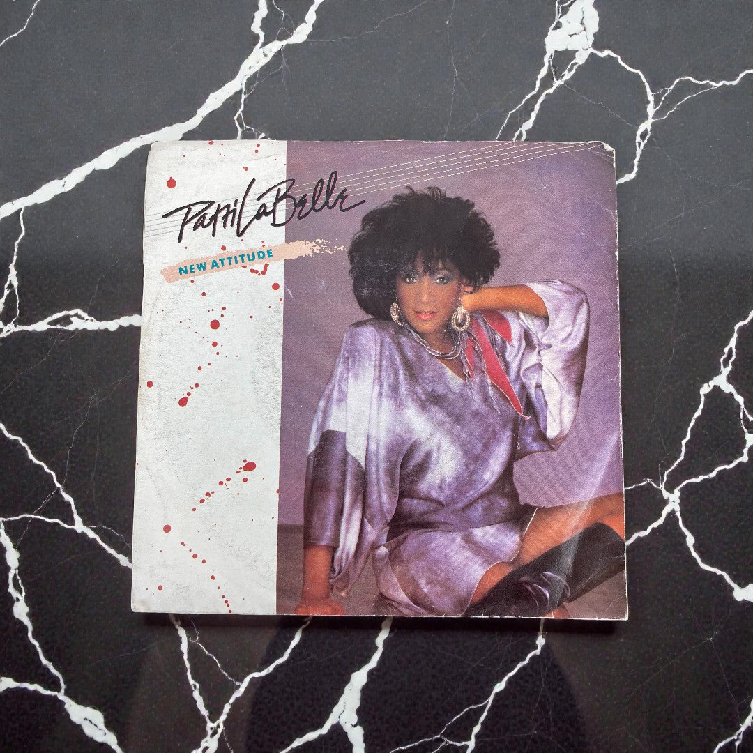 Disco 45 giri vinile Patti LaBelle New Attitude Shoot Out 1984
