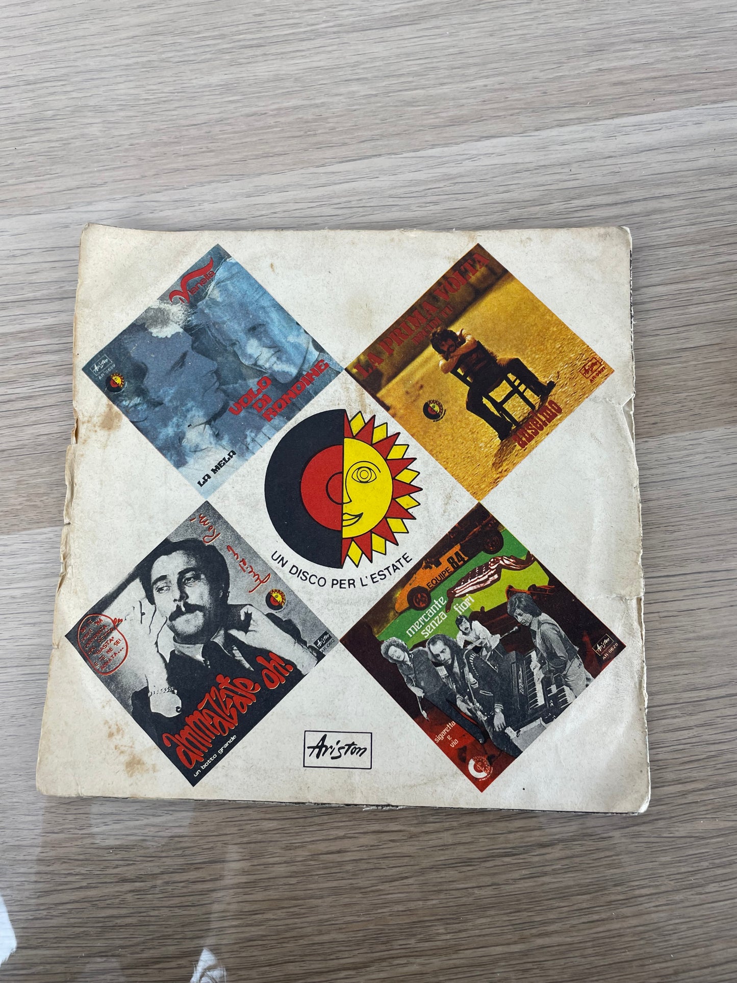 Disco 45 giri vinile Luciano Rossi Ammazzate Oh! Un Botto Grande 1977