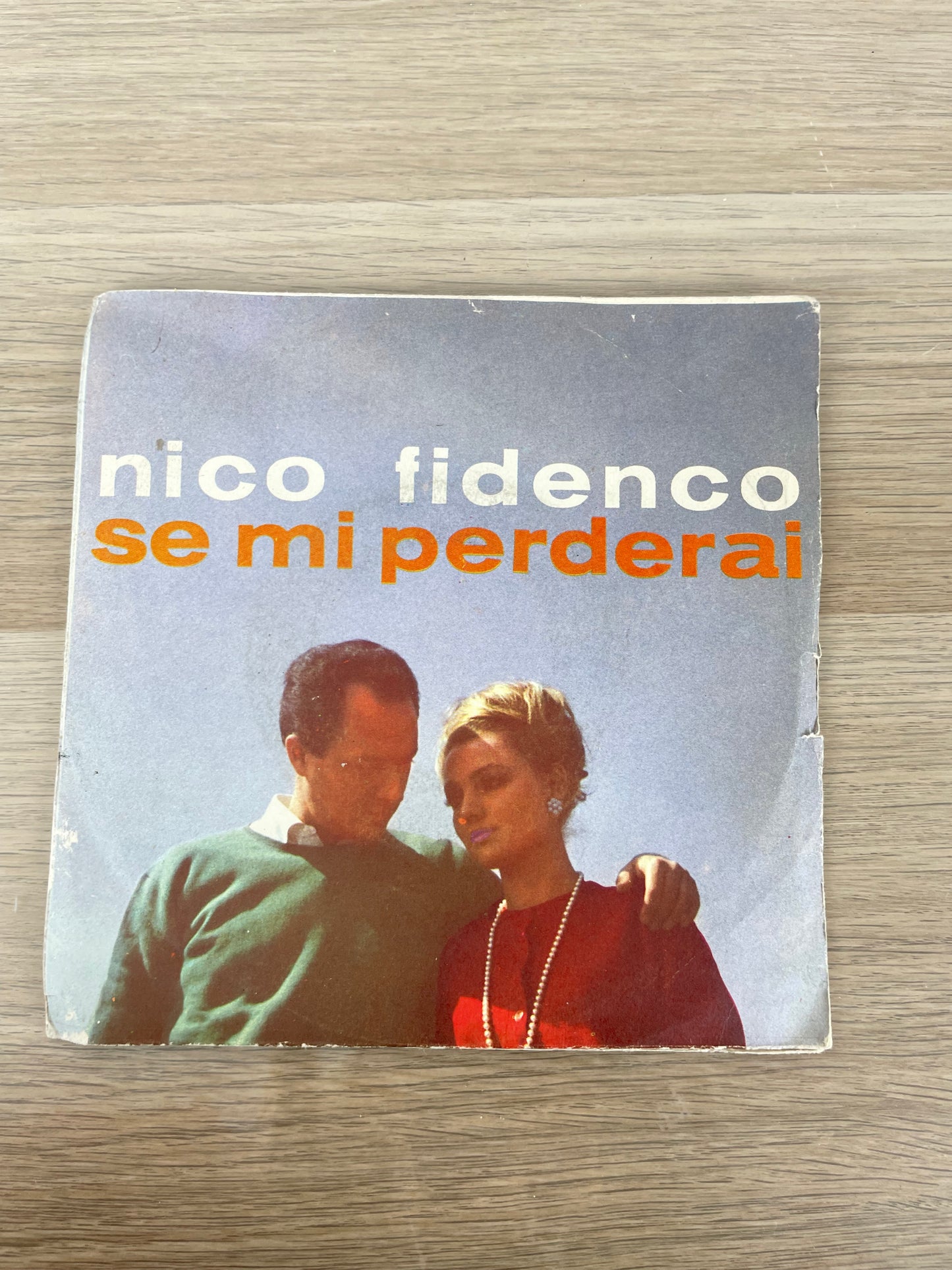 Disco 45 giri vinile Nico Fidenco Se mi perderai Goccia Di Mare 1963