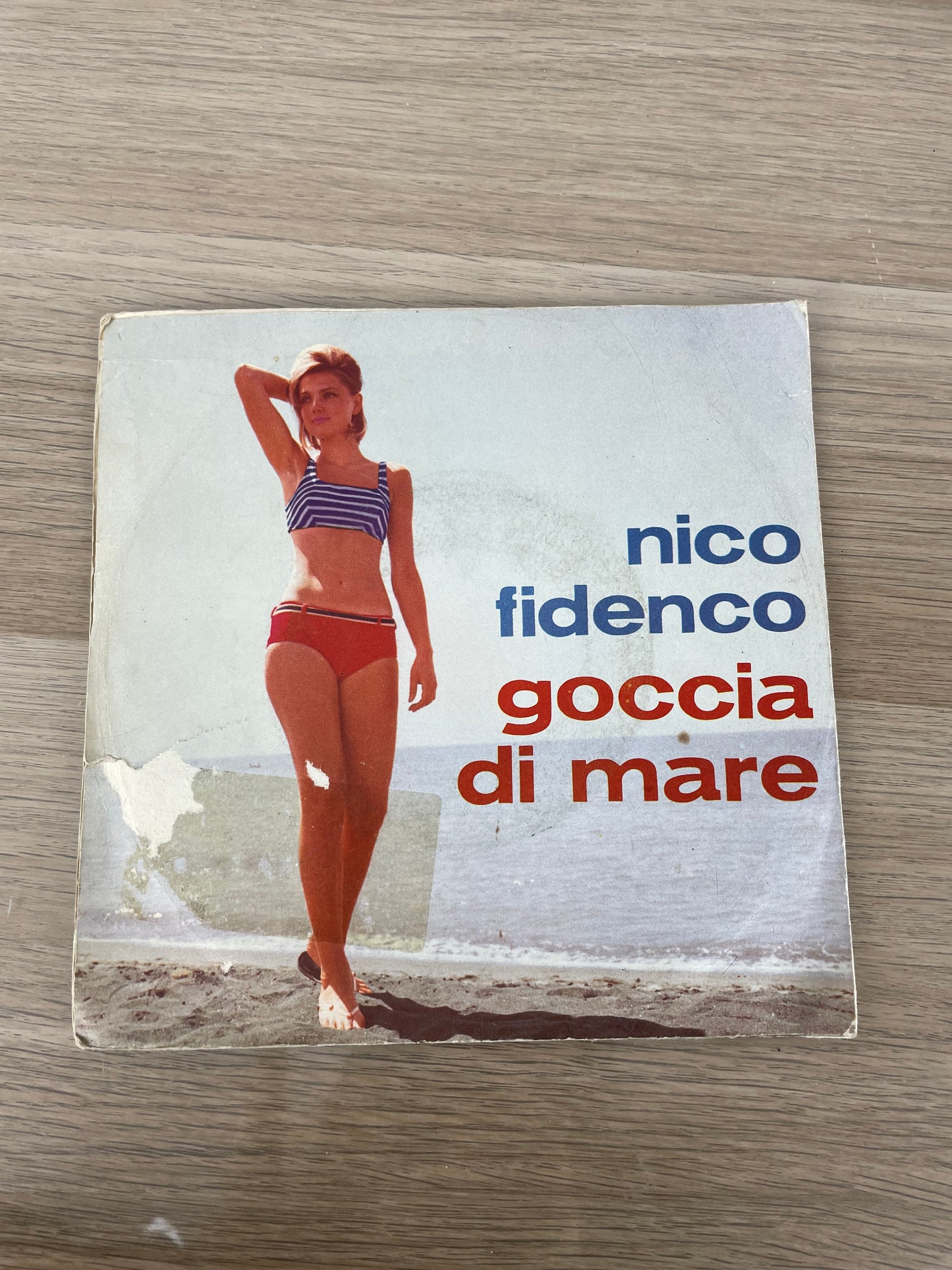 Disco 45 giri vinile Nico Fidenco Se mi perderai Goccia Di Mare 1963