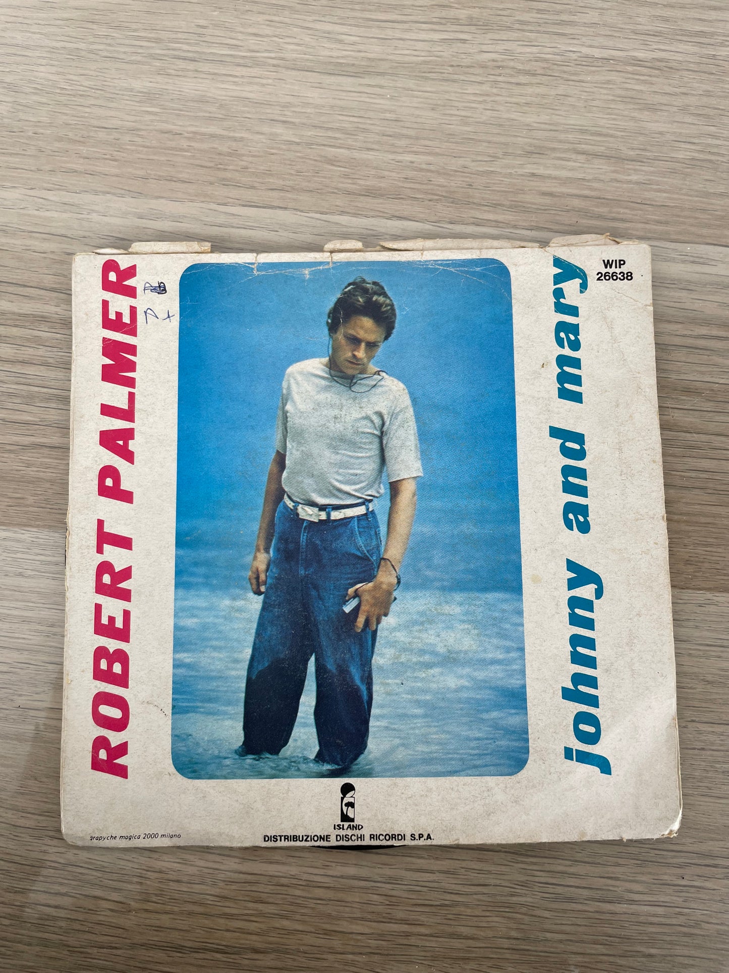Disco 45 giri vinile Robert Palmer Johnny And Mary 1980