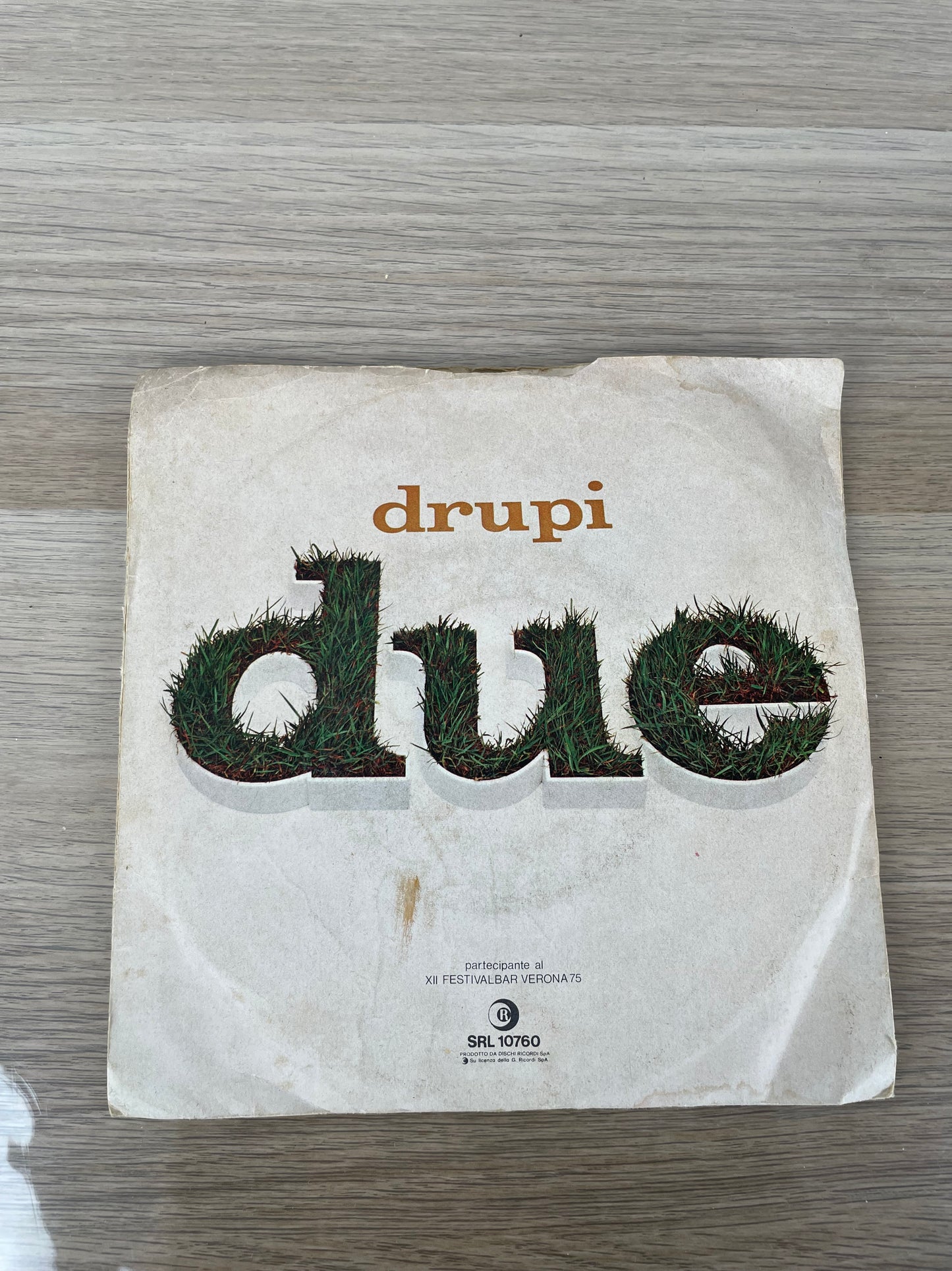 Disco 45 giri vinile Drupi Due Bagno A Mezzanotte 1973