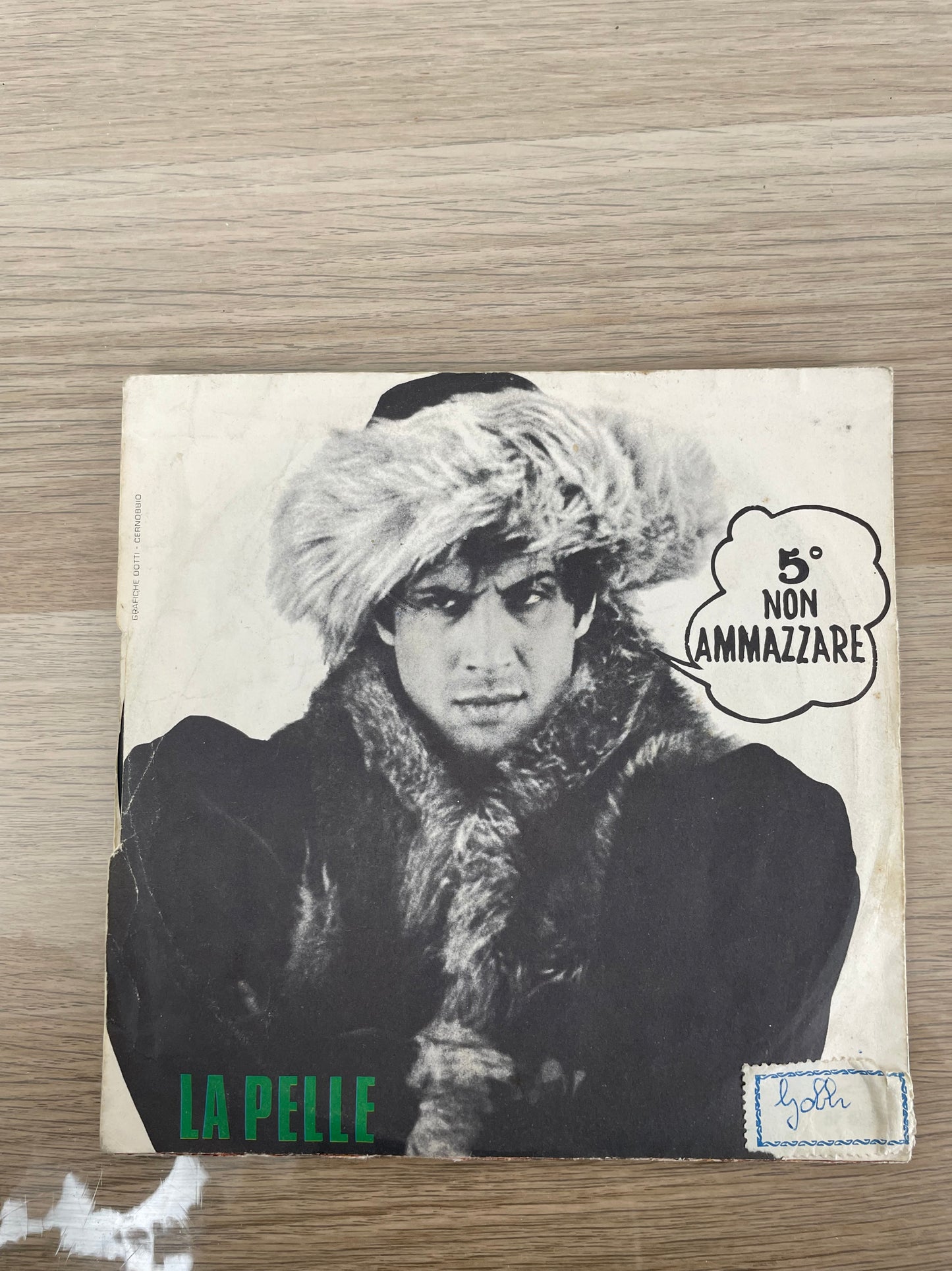 Disco 45 giri vinile Adriano Celentano La Storia Di Serafino La Pelle 1968