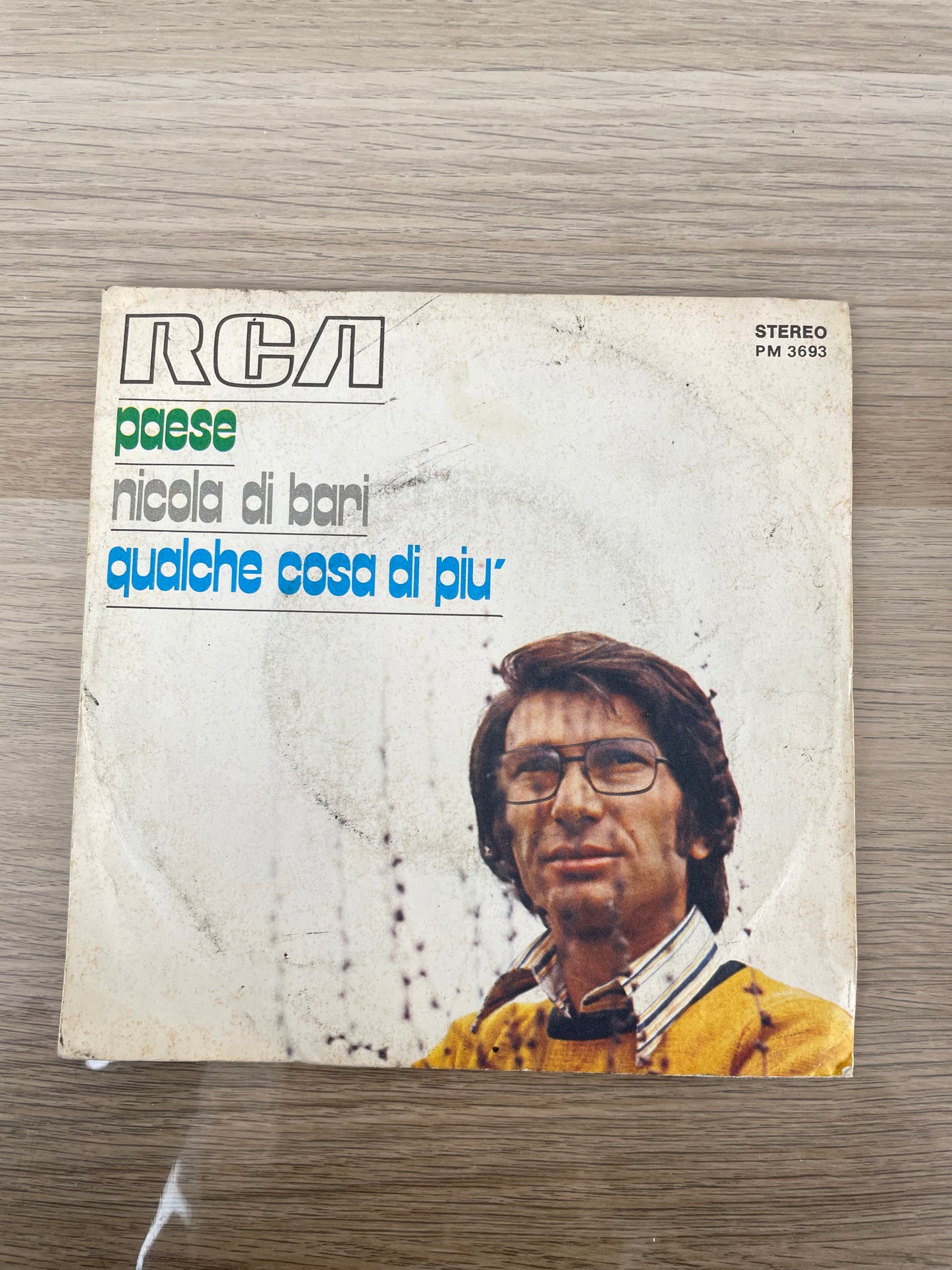 Disco 45 giri vinile Nicola Di Bari Paese Qualche Cosa DI Più 1971