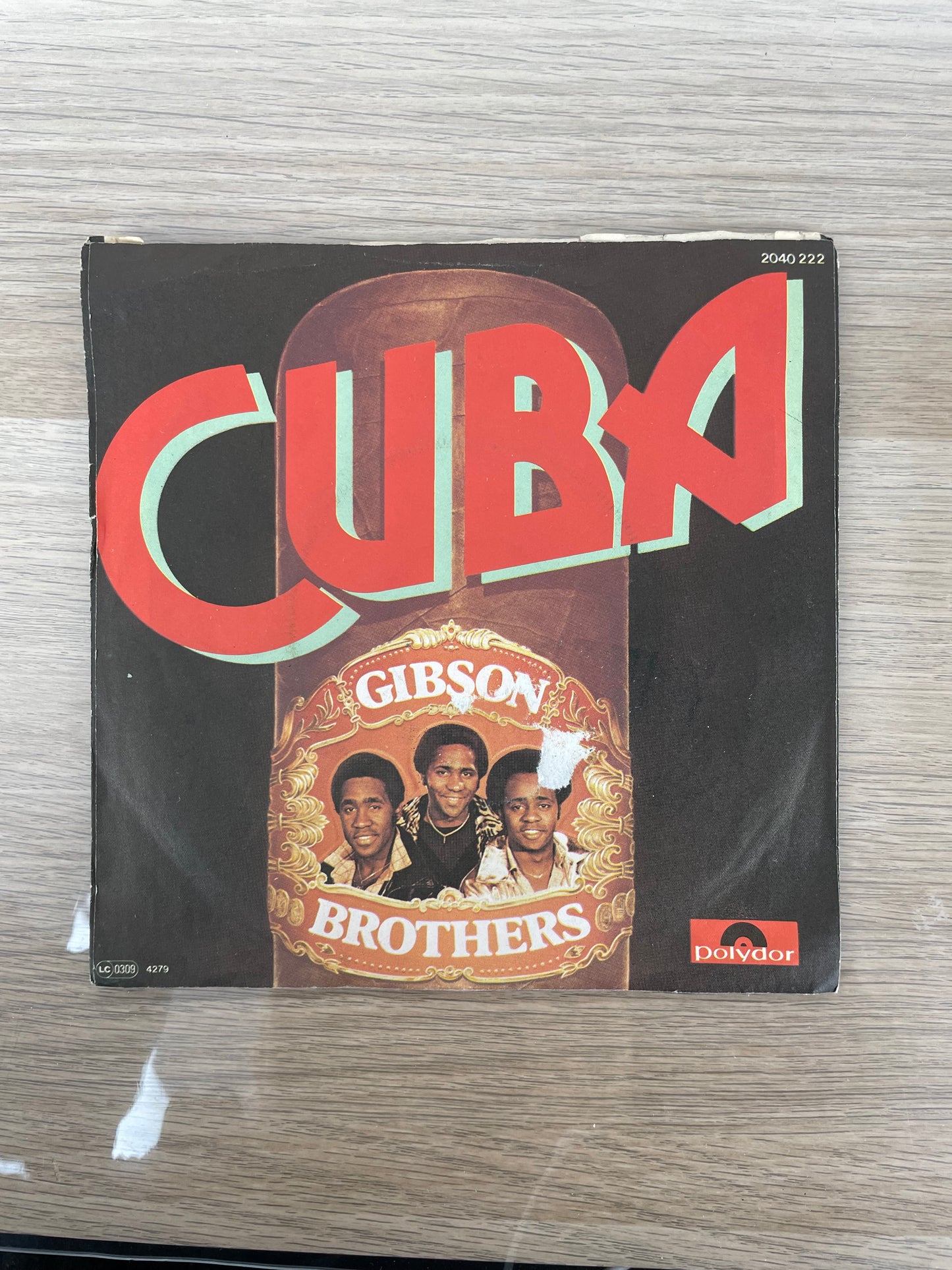 Disco 45 giri vinile Gibson Brothers Cuba 1979