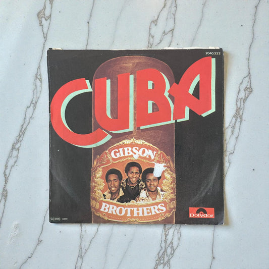 Disco 45 giri vinile Gibson Brothers Cuba 1979
