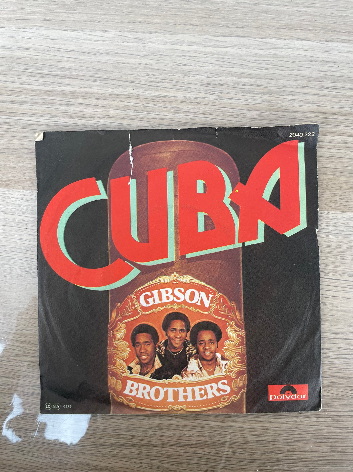 Disco 45 giri vinile Gibson Brothers Cuba 1979