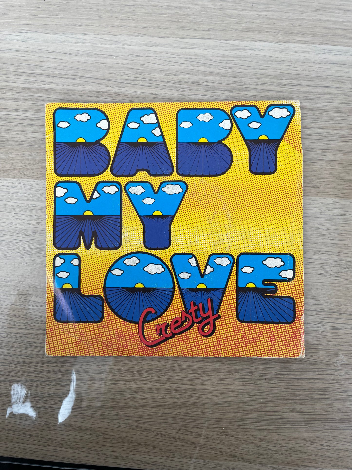 Disco 45 giri vinile Cresty Baby My Love On My Mind 1984