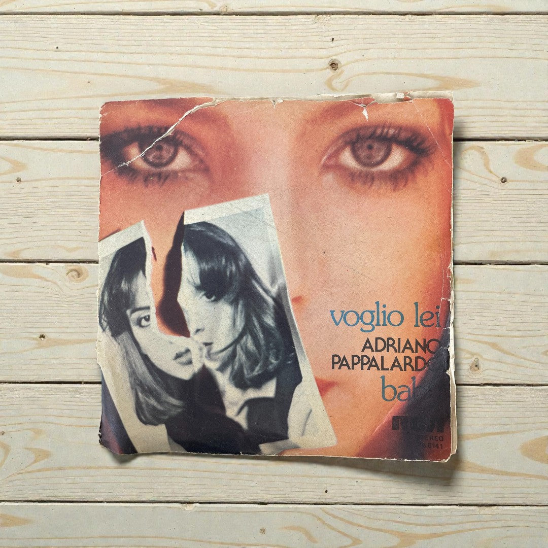 Disco 45 giri vinile Adriano Pappalardo Voglio Lei Baby 1978