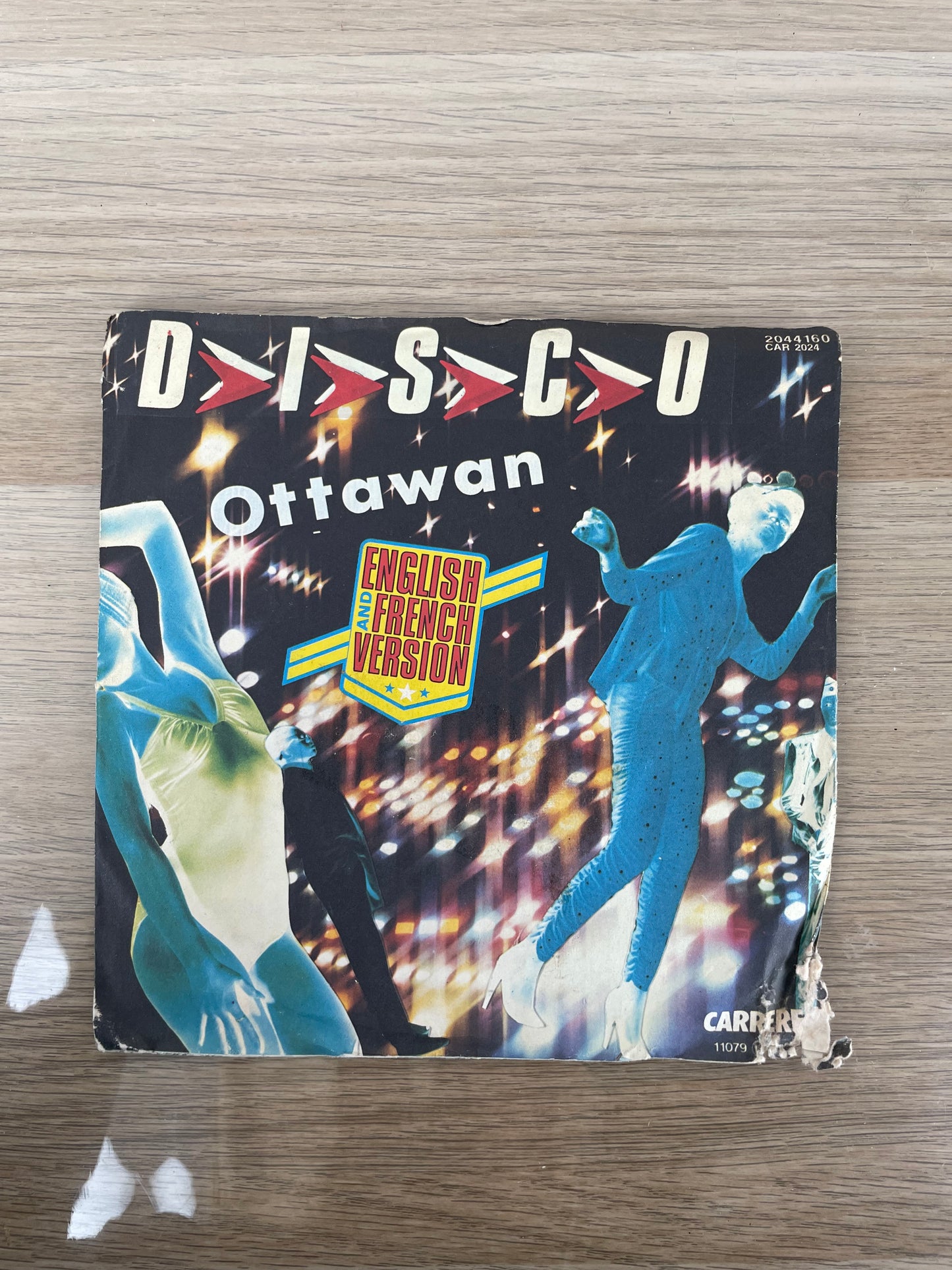 Disco 45 giri vinile Ottawan DISCO English French Version 1979