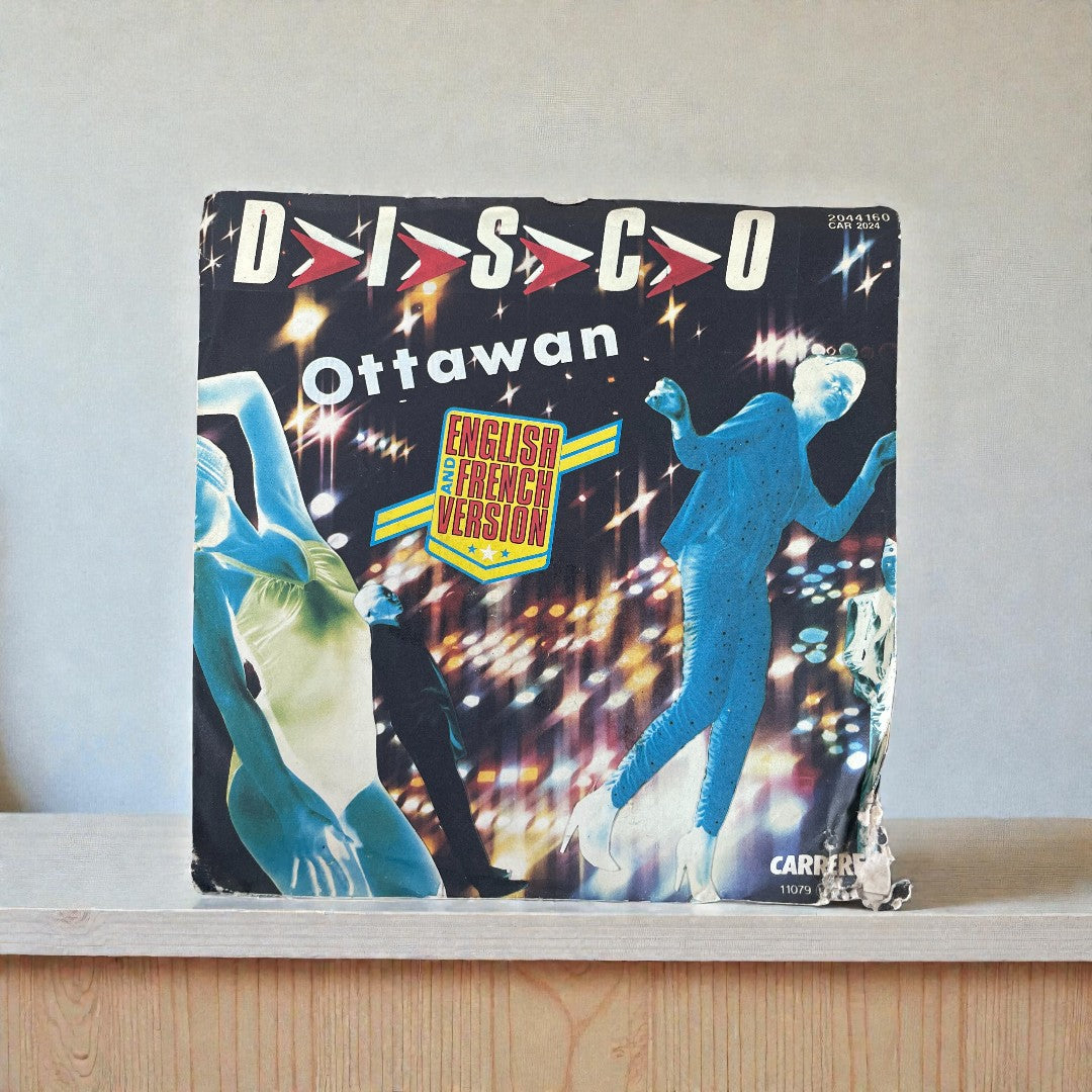 Disco 45 giri vinile Ottawan DISCO English French Version 1979