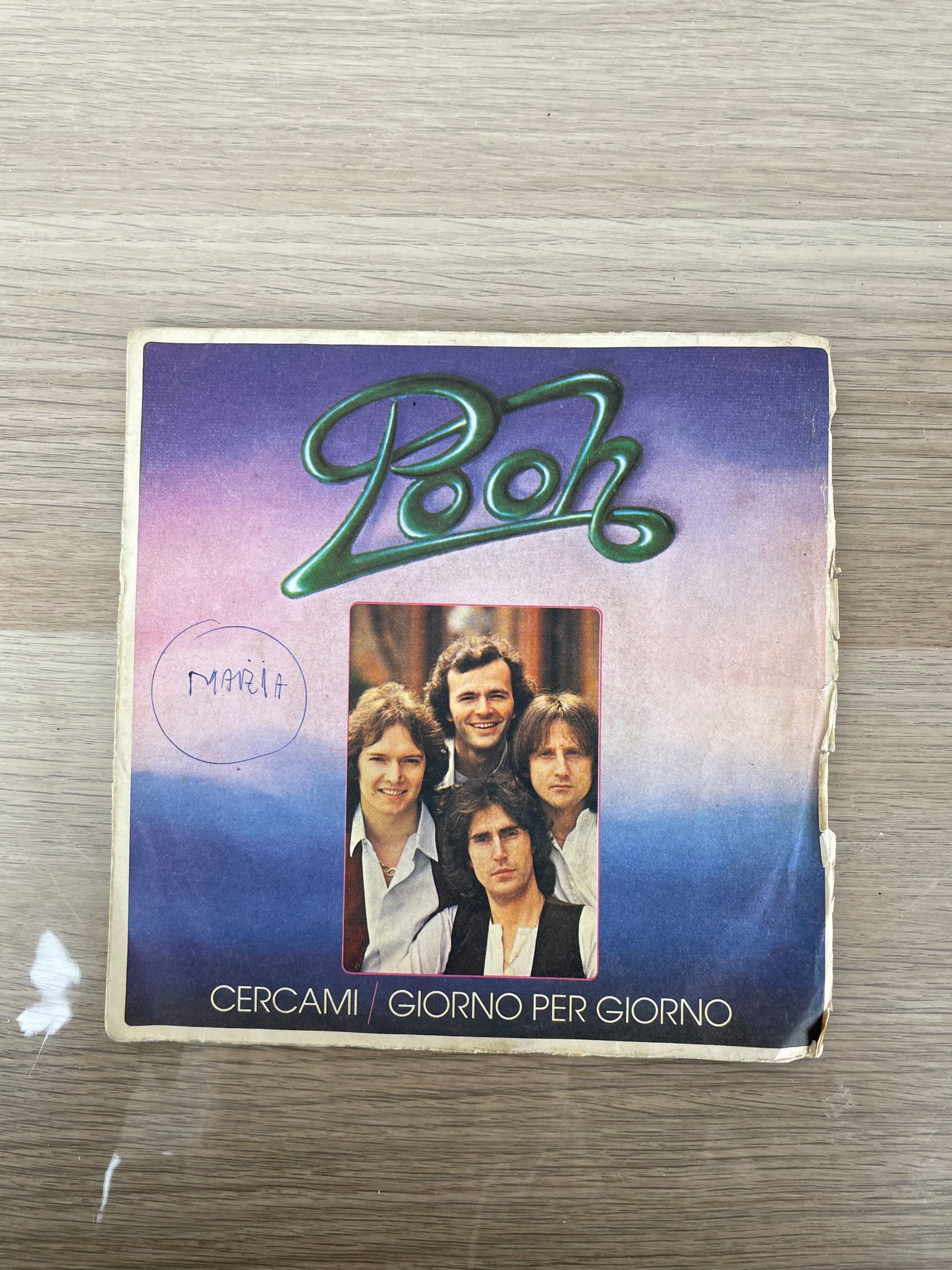Disco 45 giri vinile Pooh Giorgio Per Giorno Cercami 1978