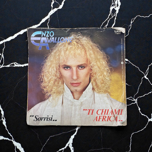 Disco 45 giri vinile Enzo Avallone Ti Chiami Africa Sorrisi 1980