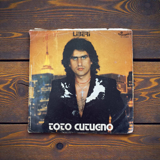 Disco 45 giri vinile Toto Cutugno Libero Solo Noi 1980