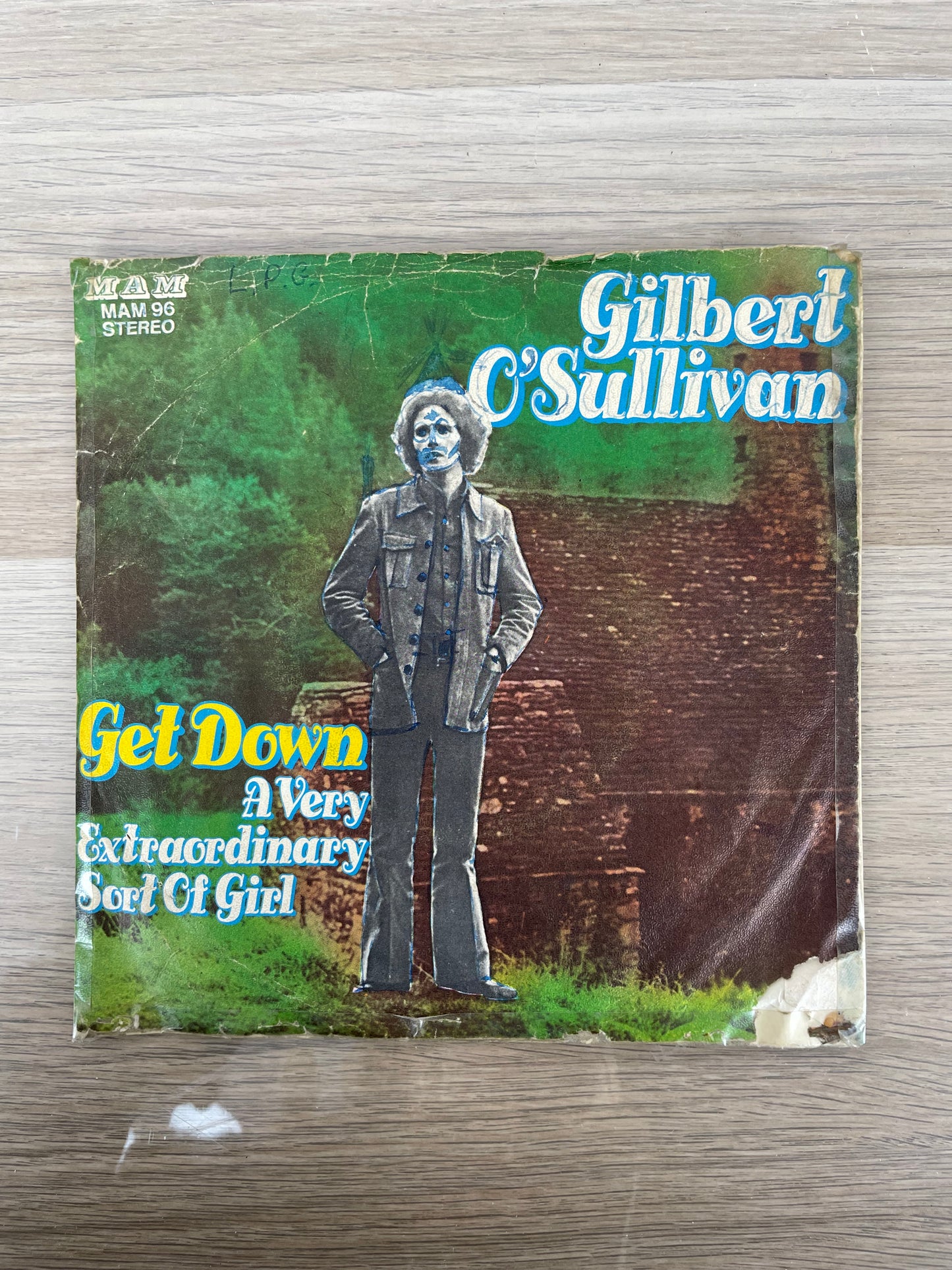 Disco 45 giri vinile Guilbert o'Sullivan Get Down A Very Extraordinary Sort Of Girl 1973