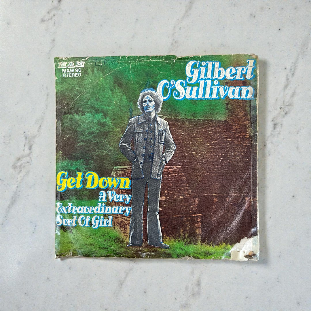 Disco 45 giri vinile Guilbert o'Sullivan Get Down A Very Extraordinary Sort Of Girl 1973