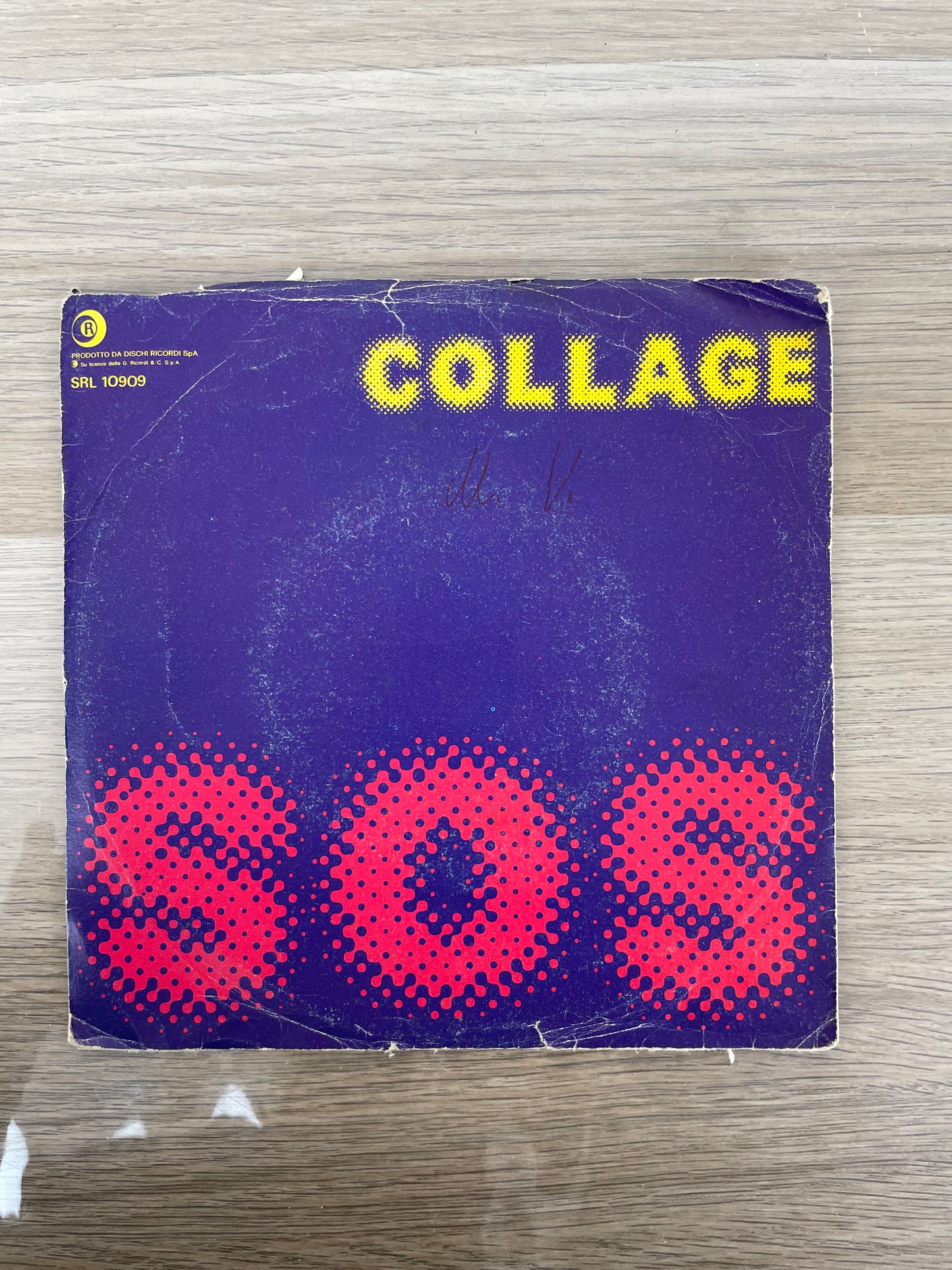 Disco 45 giri vinile Collage SOS Zingara Nel Cuore 1979