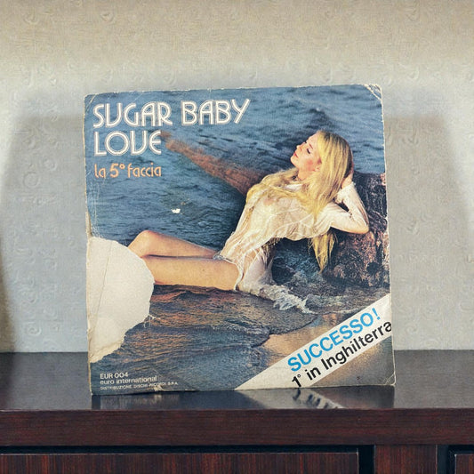 Disco 45 giri vinile La Quinta Faccia Sugar Baby Love Day Dreamer 1974