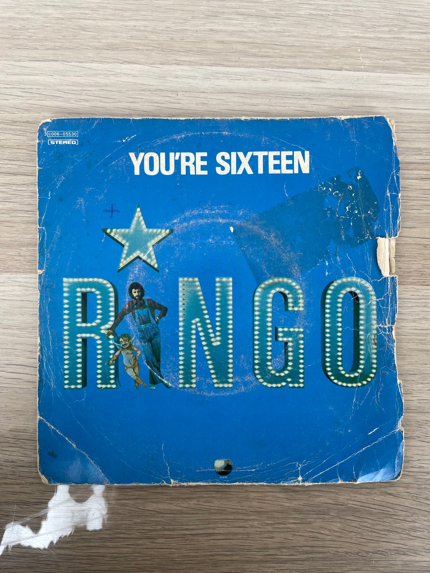 Disco 45 giri vinile Ringo Starr You're Sixteen 7"1974 Emi Records