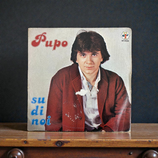 Disco 45 giri vinile Pupo Su Di Noi Lucia anno 1980