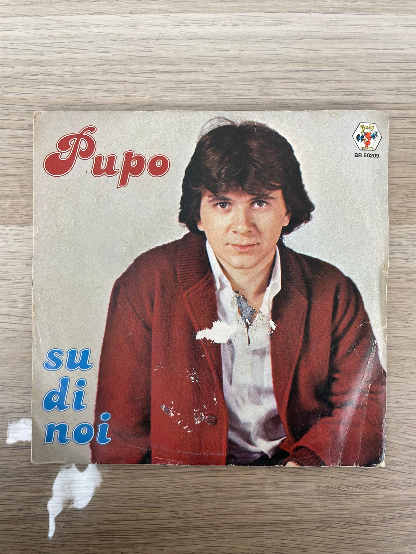 Disco 45 giri vinile Pupo Su Di Noi Lucia anno 1980