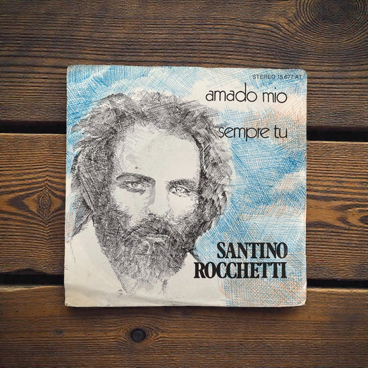 Disco 45 giri vinile Santino Rocchetti Amado Mio Sempre Tu 1970
