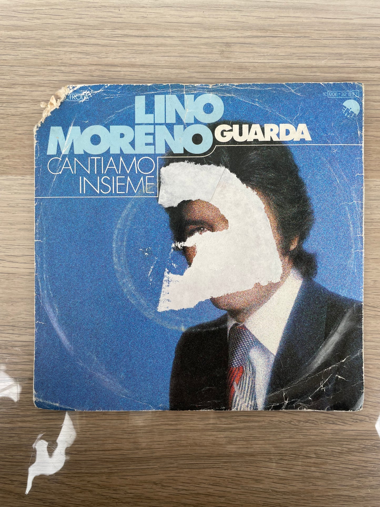 Disco 45 giri vinile Lino Moreno Cantiamo Insieme Guarda 1964