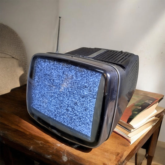 Televisore Brionvega Algol 11" Prima Serie Design Zanuso Sapper Vintage Nero