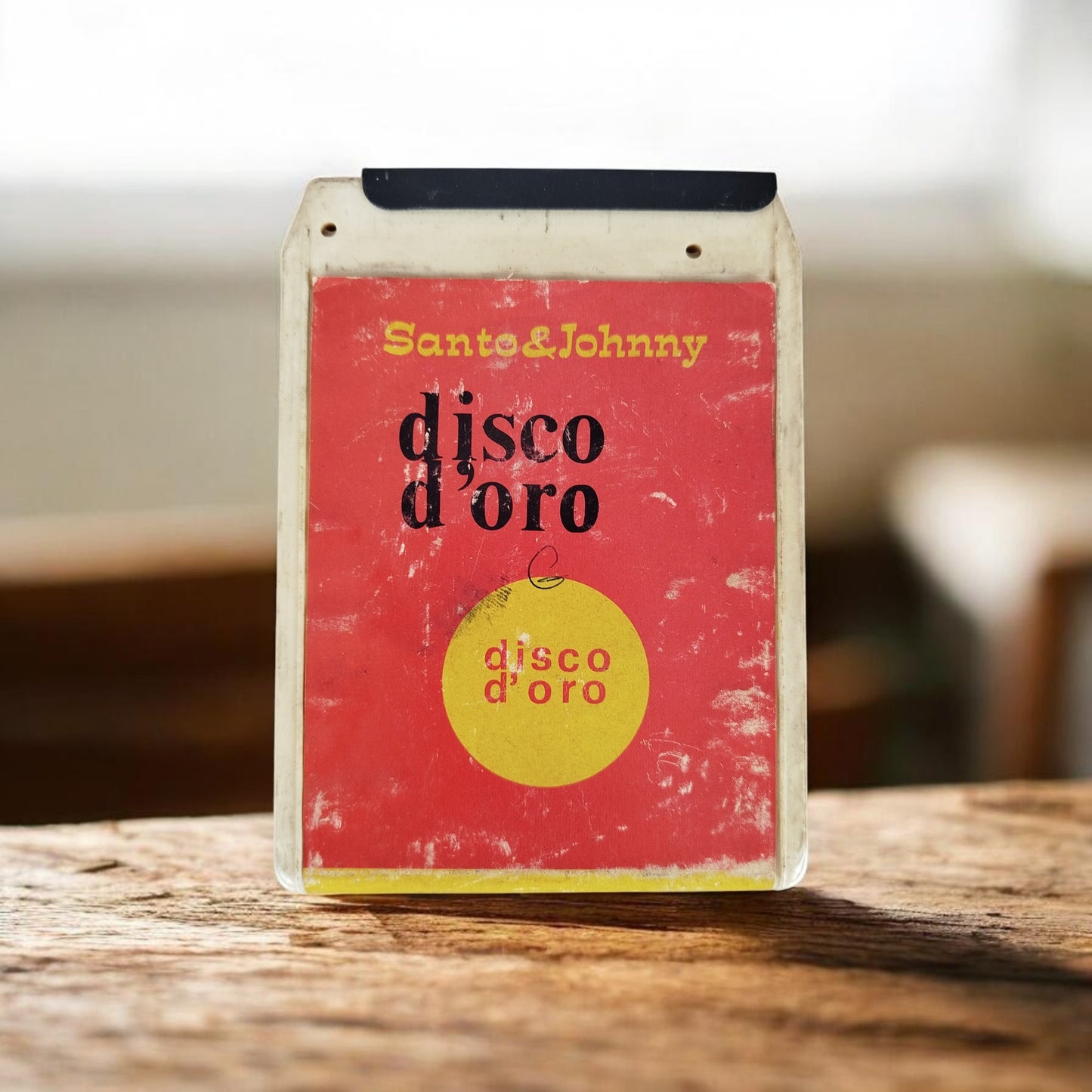 Cassetta Stereo 8 Santo & Johnny Disco D'Oro Gianni Oddi Sax Mix Pop Anni 70