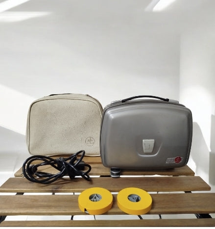 Antico Proiettore Bolex Paillard 18-5 Vintage Epoca Anni 60 Fabbricato in Svizzera E Custodia