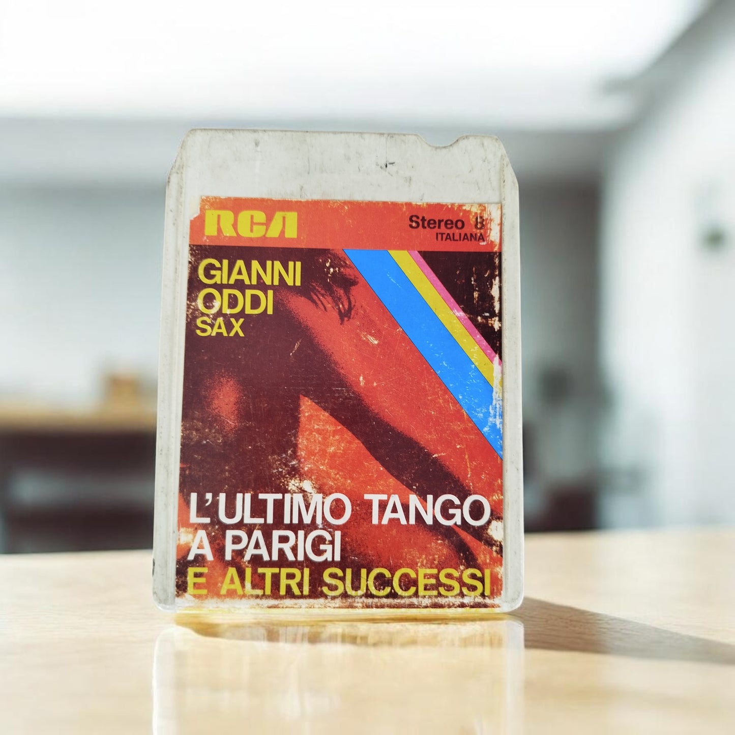 Cassetta Stereo 8 Ultimo Tango A Parigi Sax Gianni Oddi Anno 1972 Romeo Giulietta