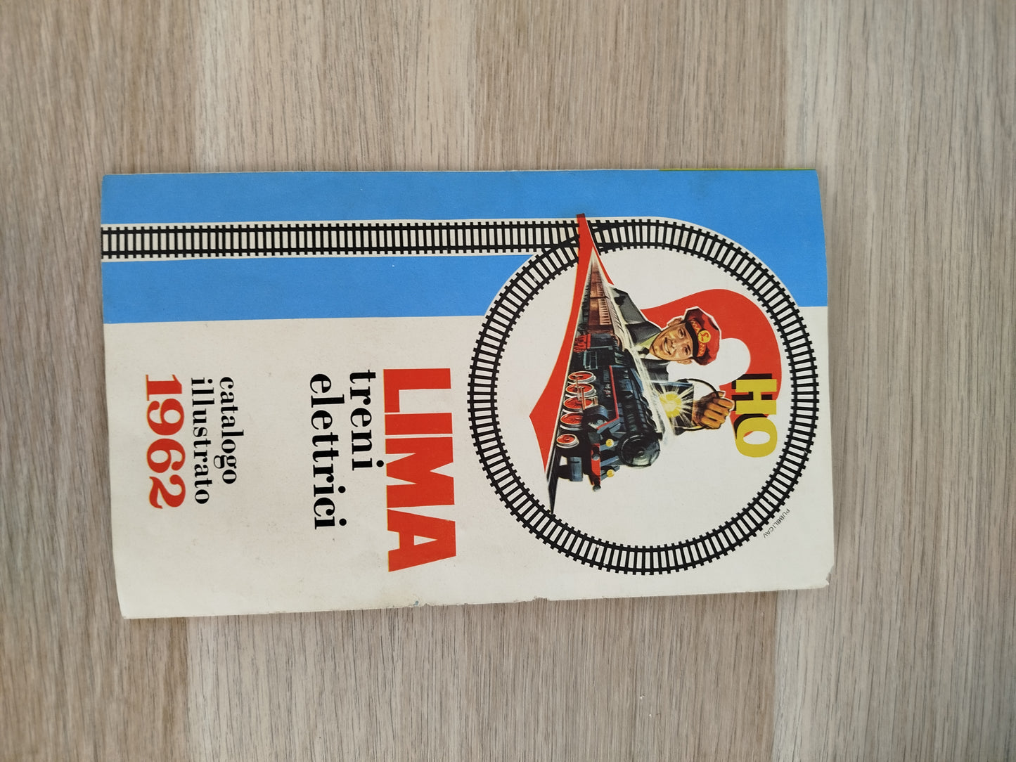 Trenino Elettrico Lima HO Vintage Epoca 1962 Libretto Scatola Alimentatore Raro