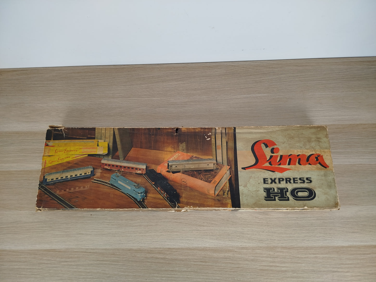 Trenino Elettrico Lima HO Vintage Epoca 1962 Libretto Scatola Alimentatore Raro