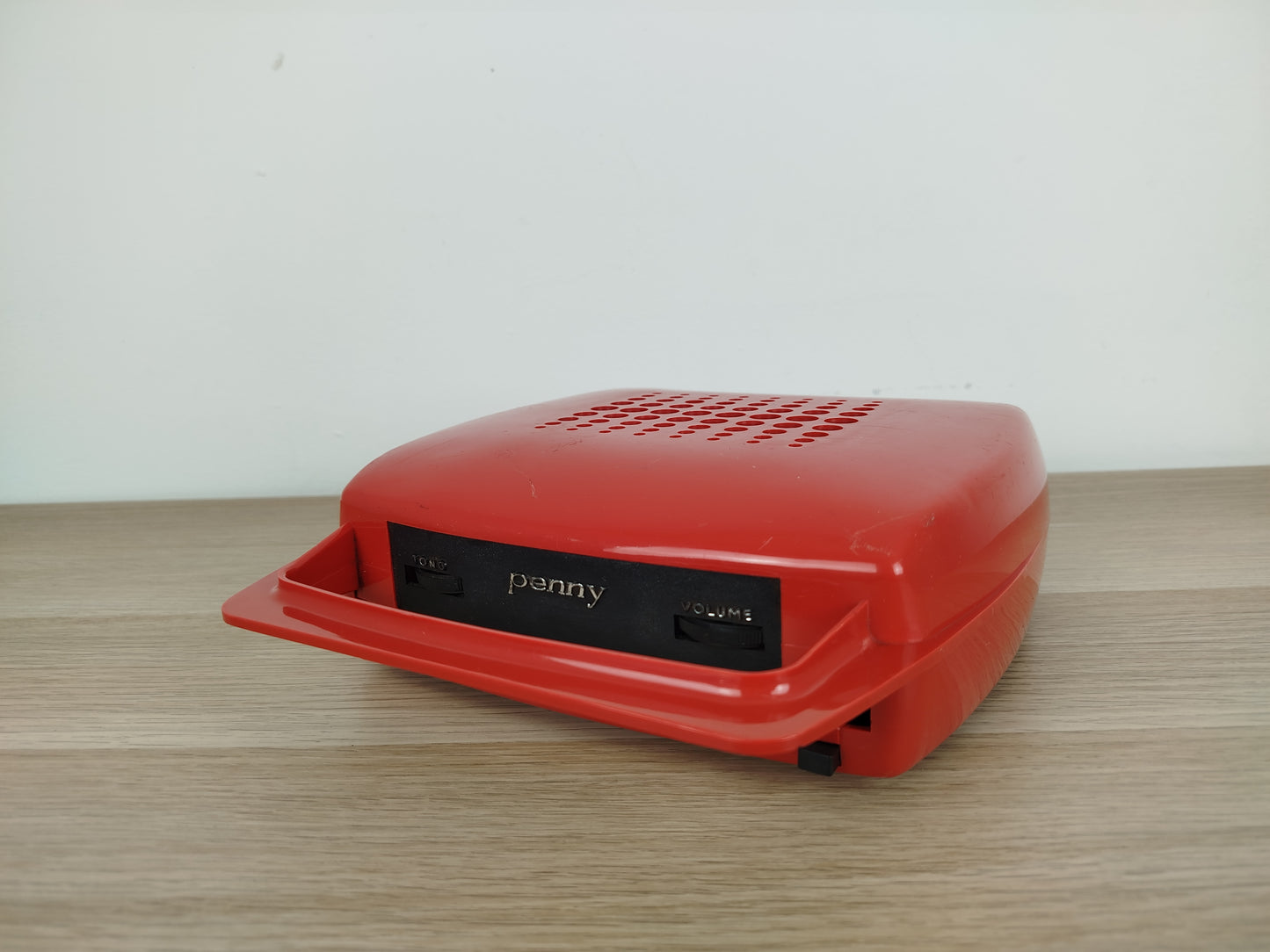 Mangiadischi Penny Musicalnastro Vintage Epoca Dischi Vinile 45 Giri Rosso