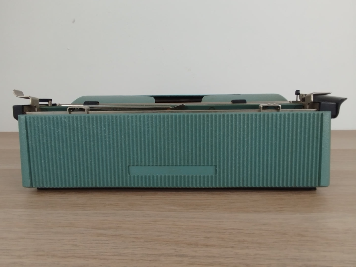 Macchina Da Scrivere Olivetti Lettera 32 Azzurra Vintage Epoca Anni 60 Design