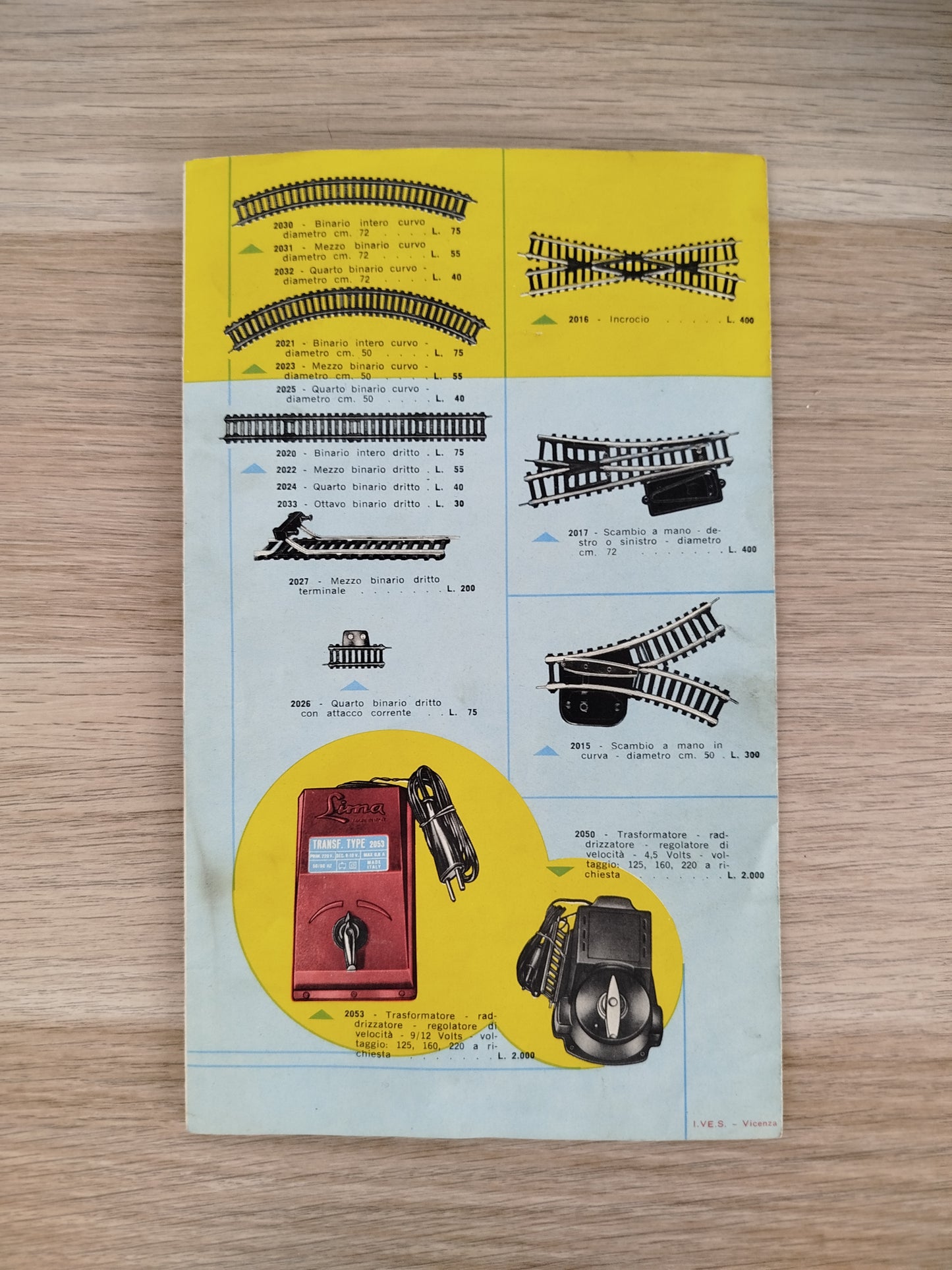 Trenino Elettrico Lima HO Vintage Epoca 1962 Libretto Scatola Alimentatore Raro