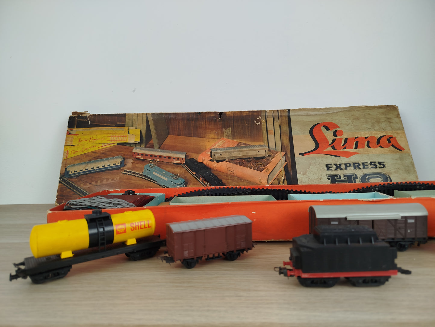 Trenino Elettrico Lima HO Vintage Epoca 1962 Libretto Scatola Alimentatore Raro