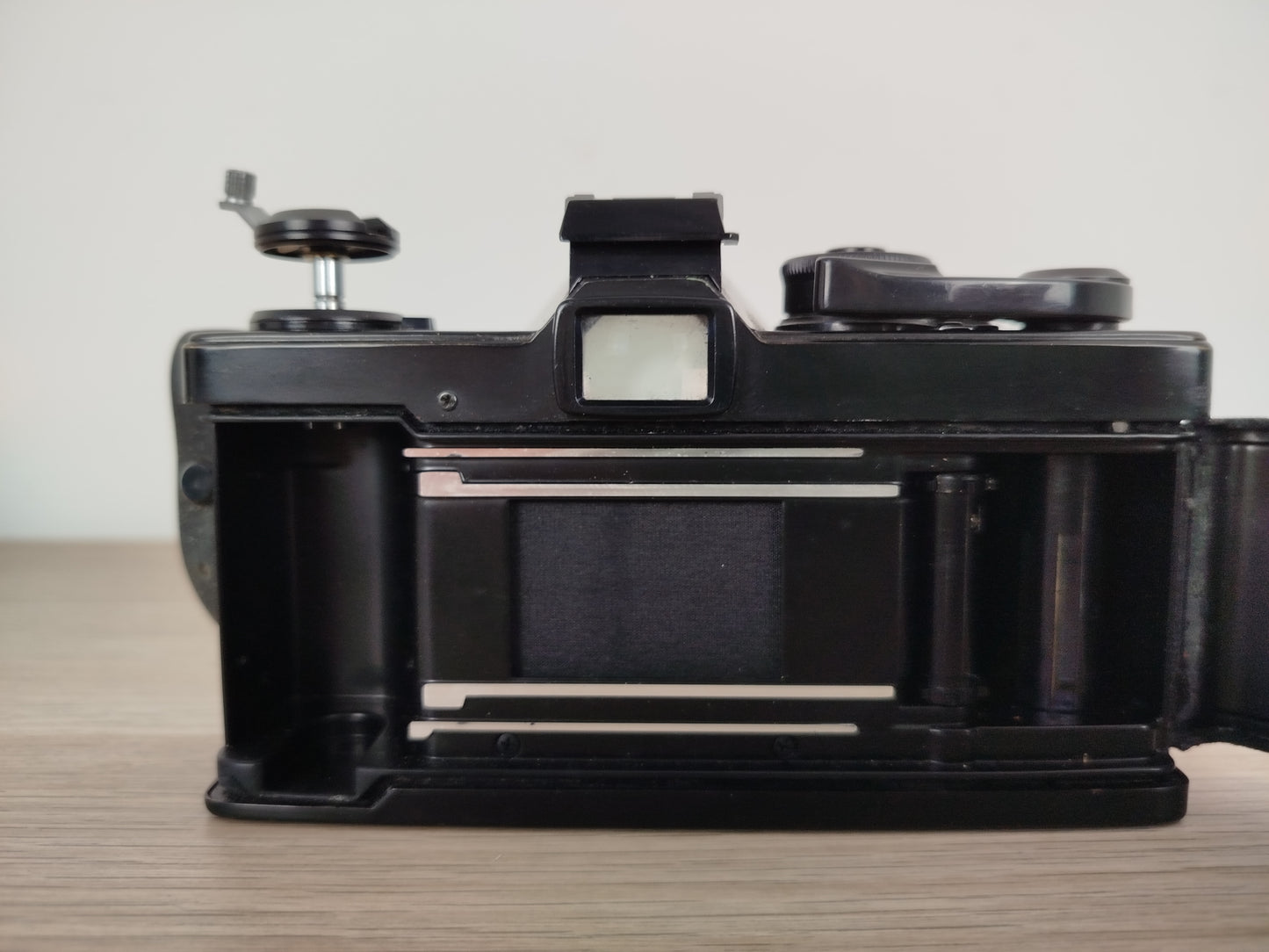 Fotocamera Analogica Cosina Cs-1 Reflex 35mm Nera Con Custodia Macchina Foto