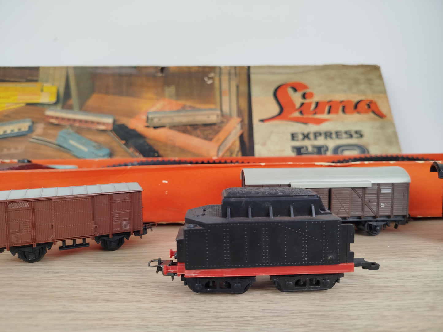Trenino Elettrico Lima HO Vintage Epoca 1962 Libretto Scatola Alimentatore Raro