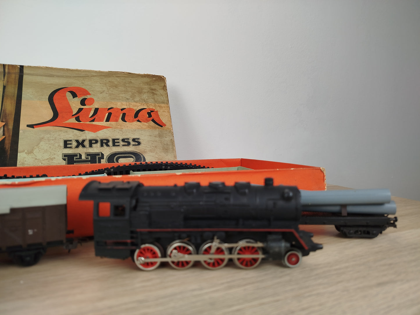 Trenino Elettrico Lima HO Vintage Epoca 1962 Libretto Scatola Alimentatore Raro