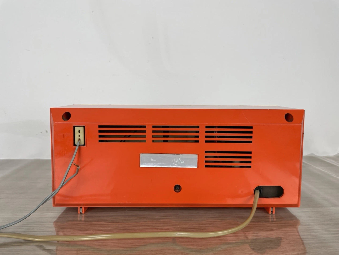 Radio Mivar Milano Vintage Epoca Design Anni 60 Arancione