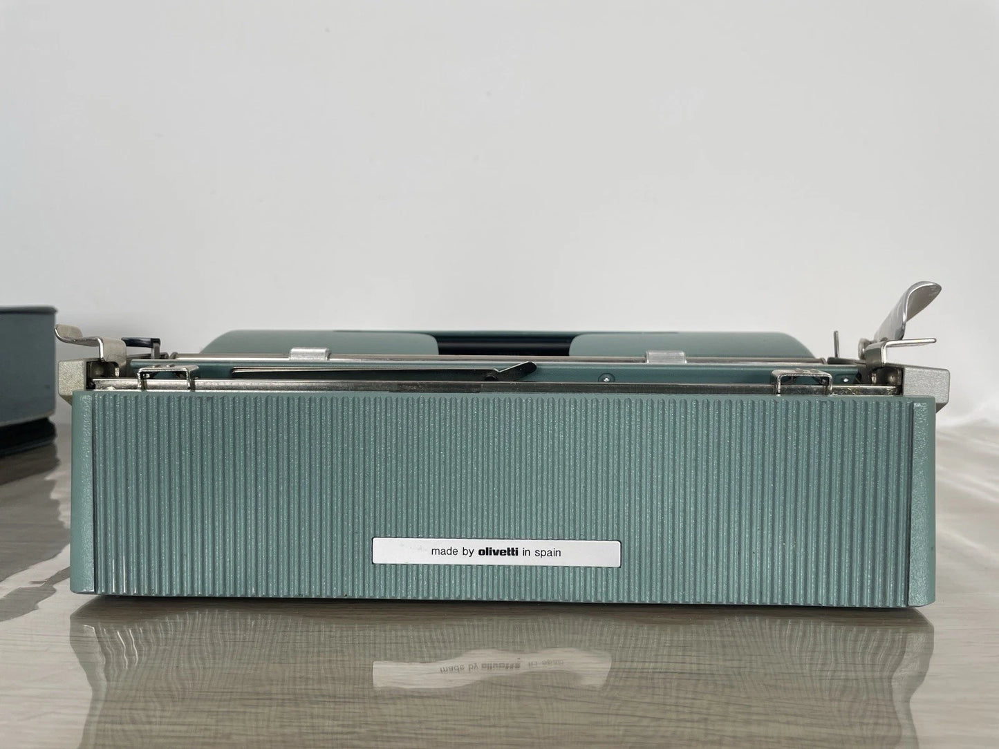 Macchina Da Scrivere Olivetti Lettera 32 Vintage Nizzoli Anni 60+Custodia