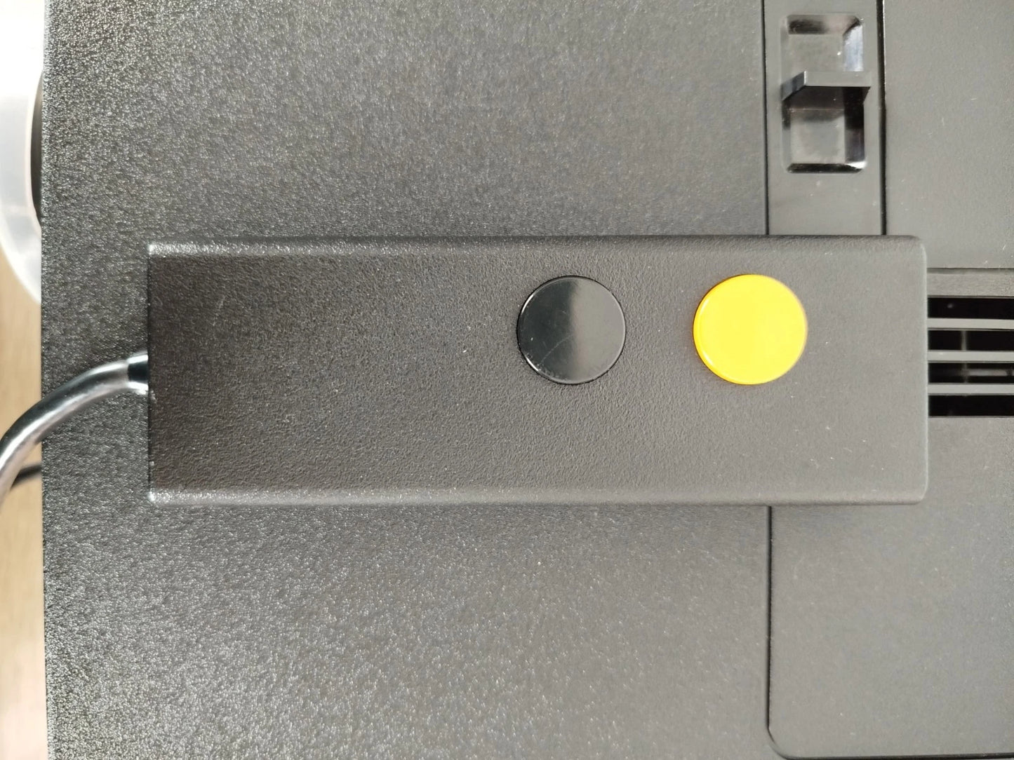 Proiettore Diapositive Gaf 503 Synchro Nero Vintage Con Telecomando Custodia