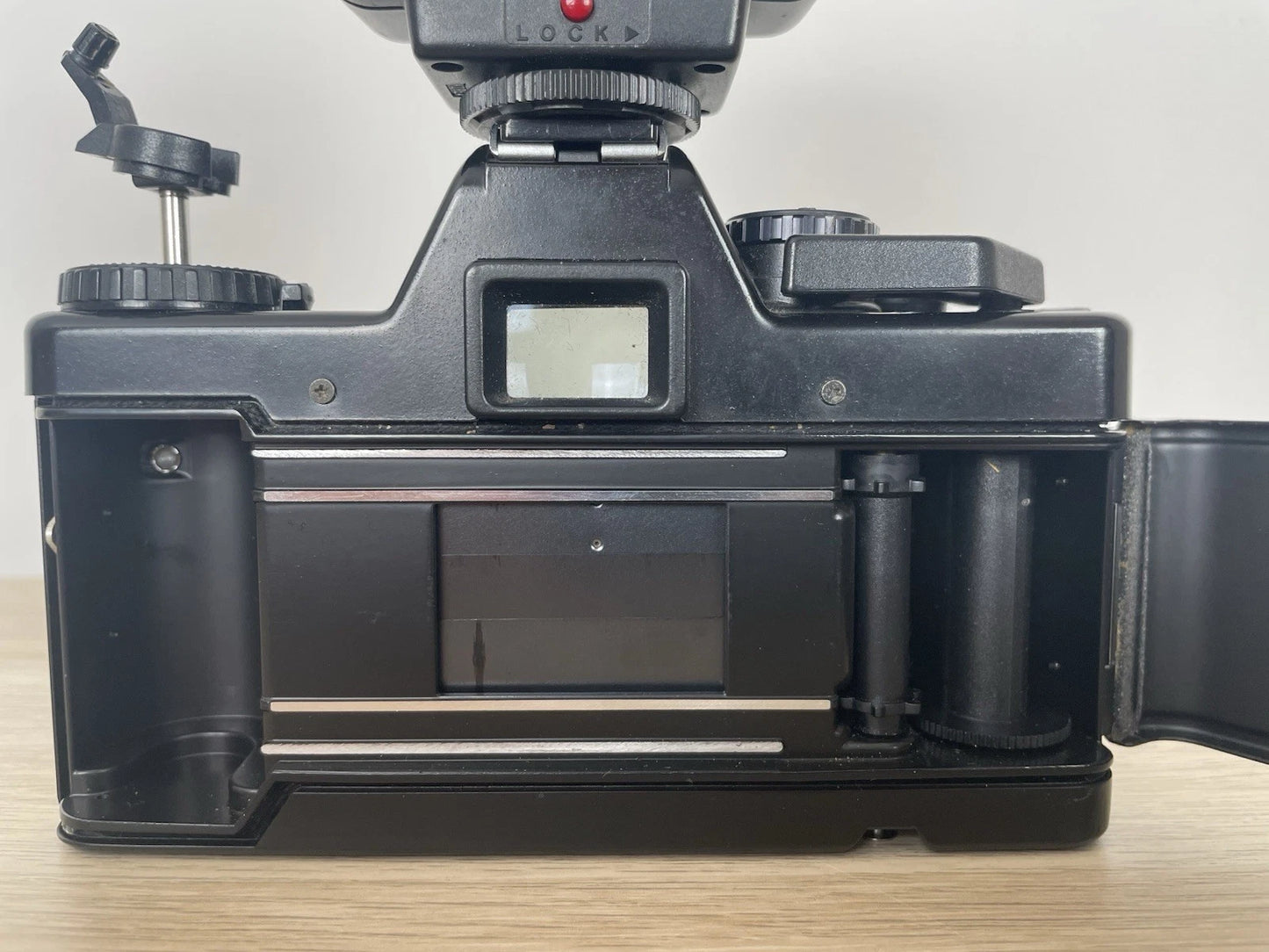 Fotocamera Praktica BCA Electronic Analogica Reflex 35 mm Flash Obiettivo Nero