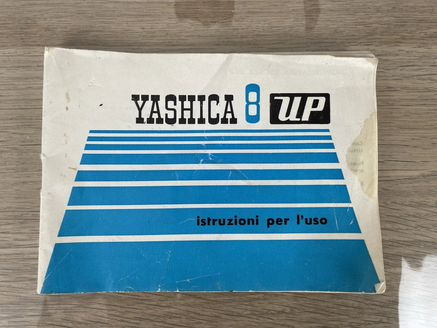 Cinepresa Yashica-Up Umatic-Power Super 8 Vintage Epoca Anni 60 Custodia Istruzioni