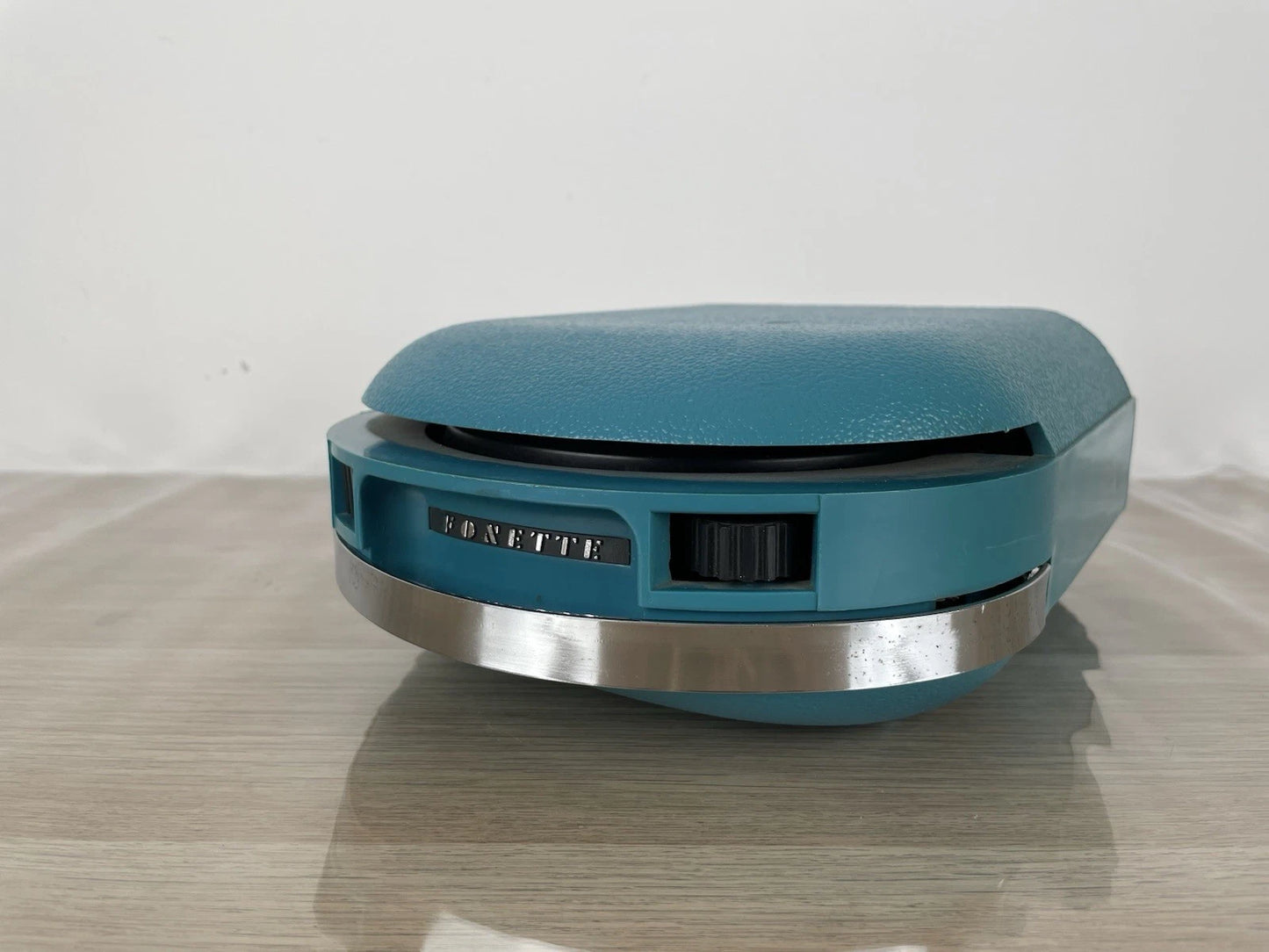 Mangiadischi Fonorette Vintage Epoca Anni 60 Azzurro Portatile Vinili 45 Giri giradischi