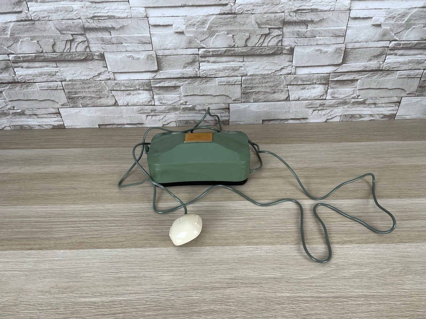 Telefono Face Standard Jewel Box Verde Fisso A Disco Vintage Epoca Anni 60