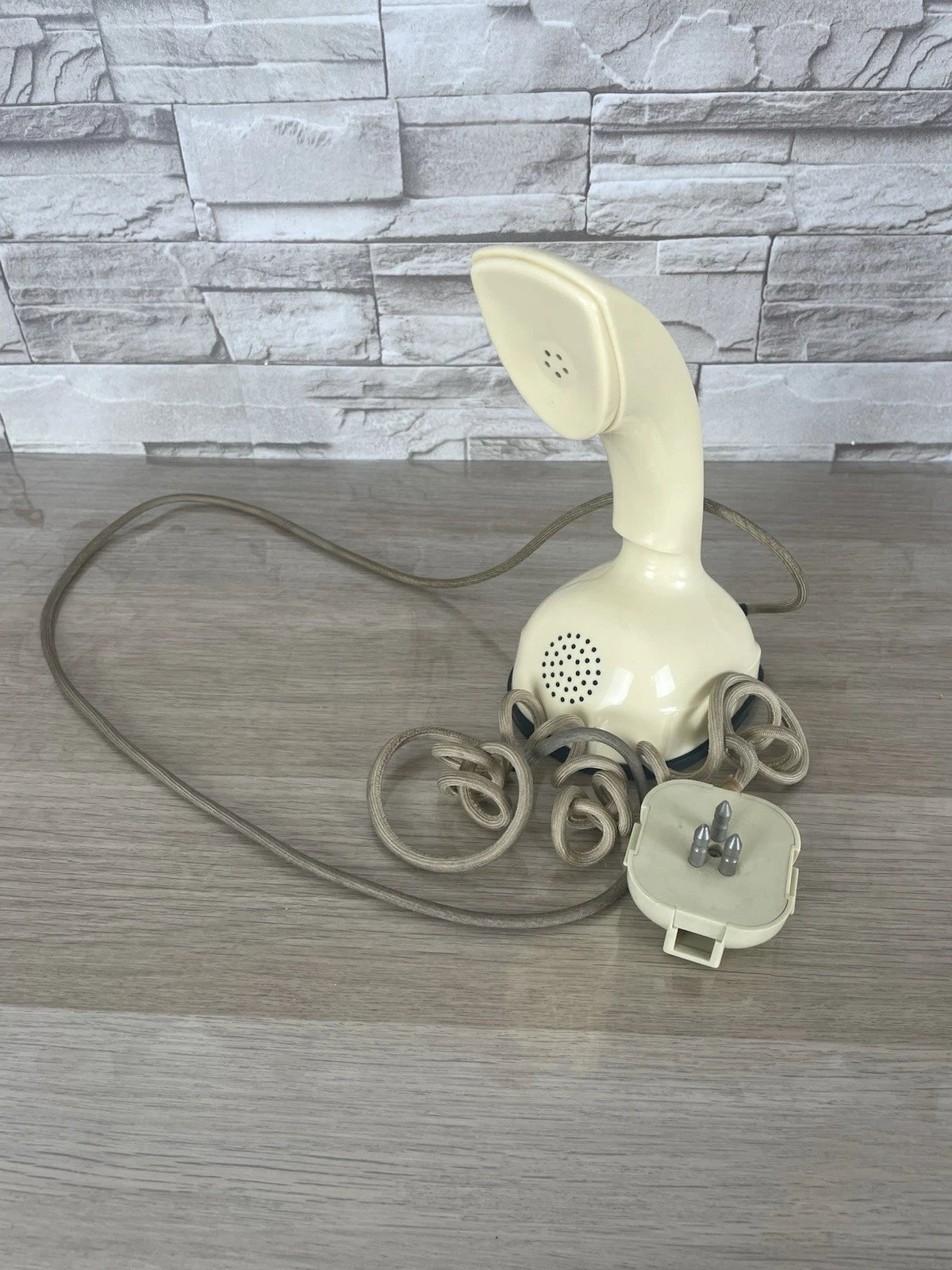Telefono A Disco Ericsson Cobra Ericofon Vintage Epoca Anni 60 Bianco Design